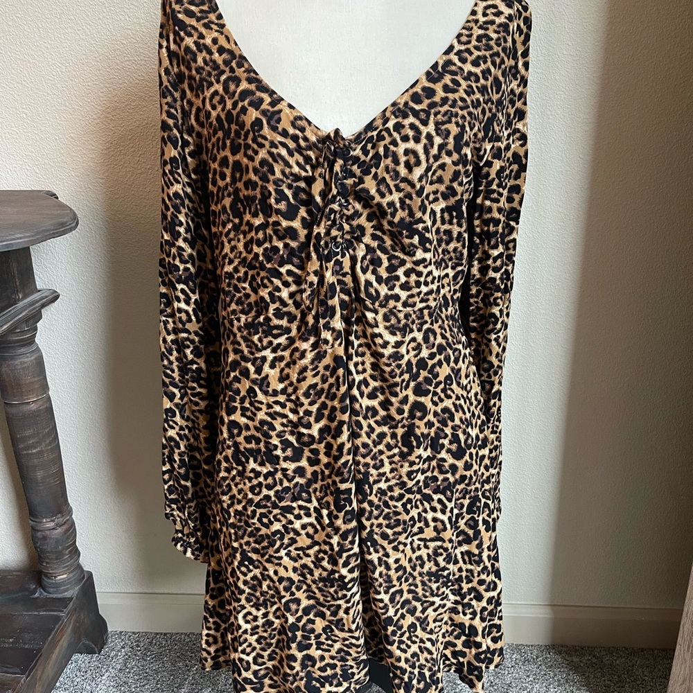 Idyllwind Leopard Print Dress
